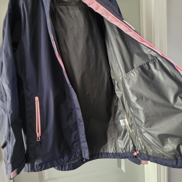Vineyard Vines Stow & Go Rain Jacket L - Picture 10 of 11